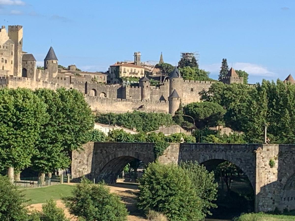 C'Est Une Maison Bleue Carcassonne Exterior foto
